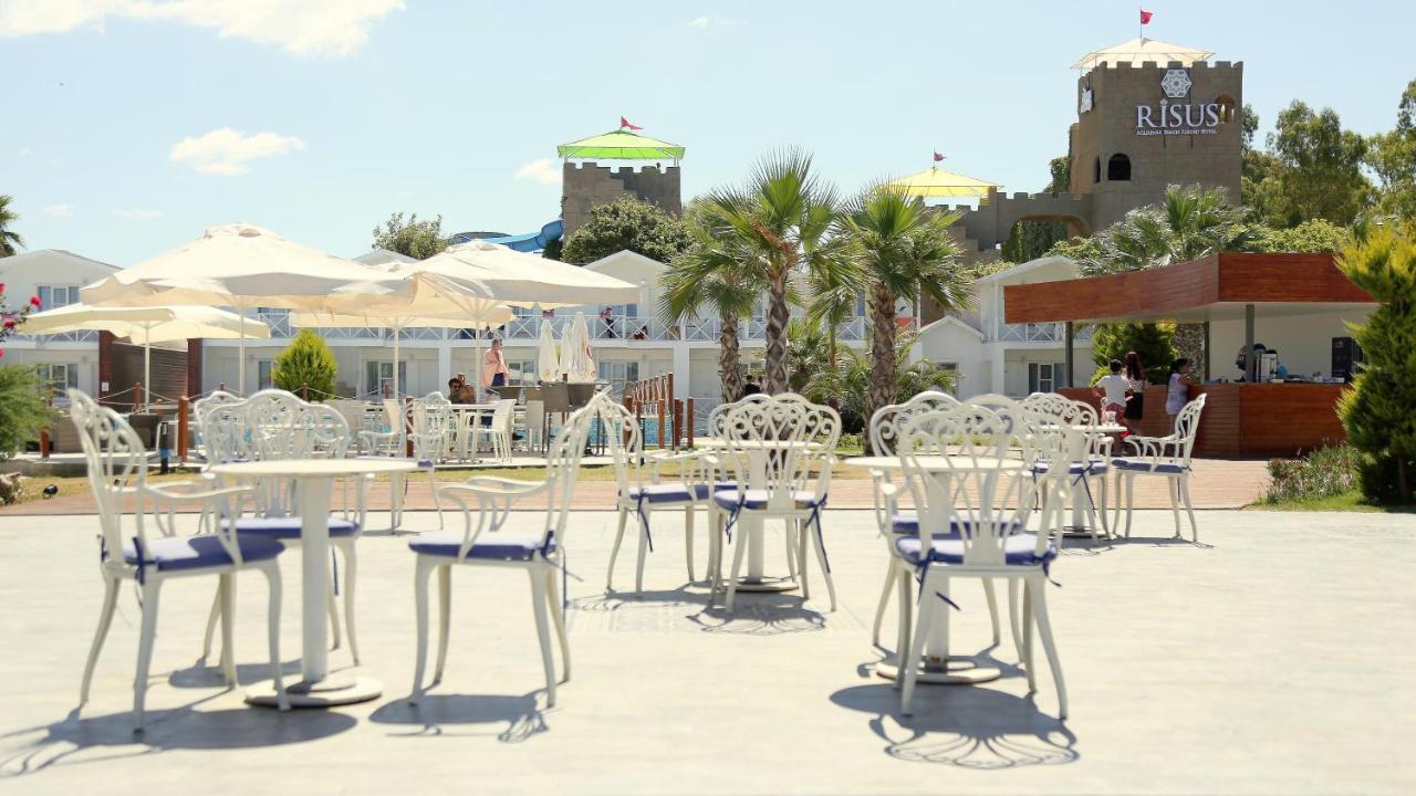 Risus Beach Resort Hotel Kusadası Exterior foto