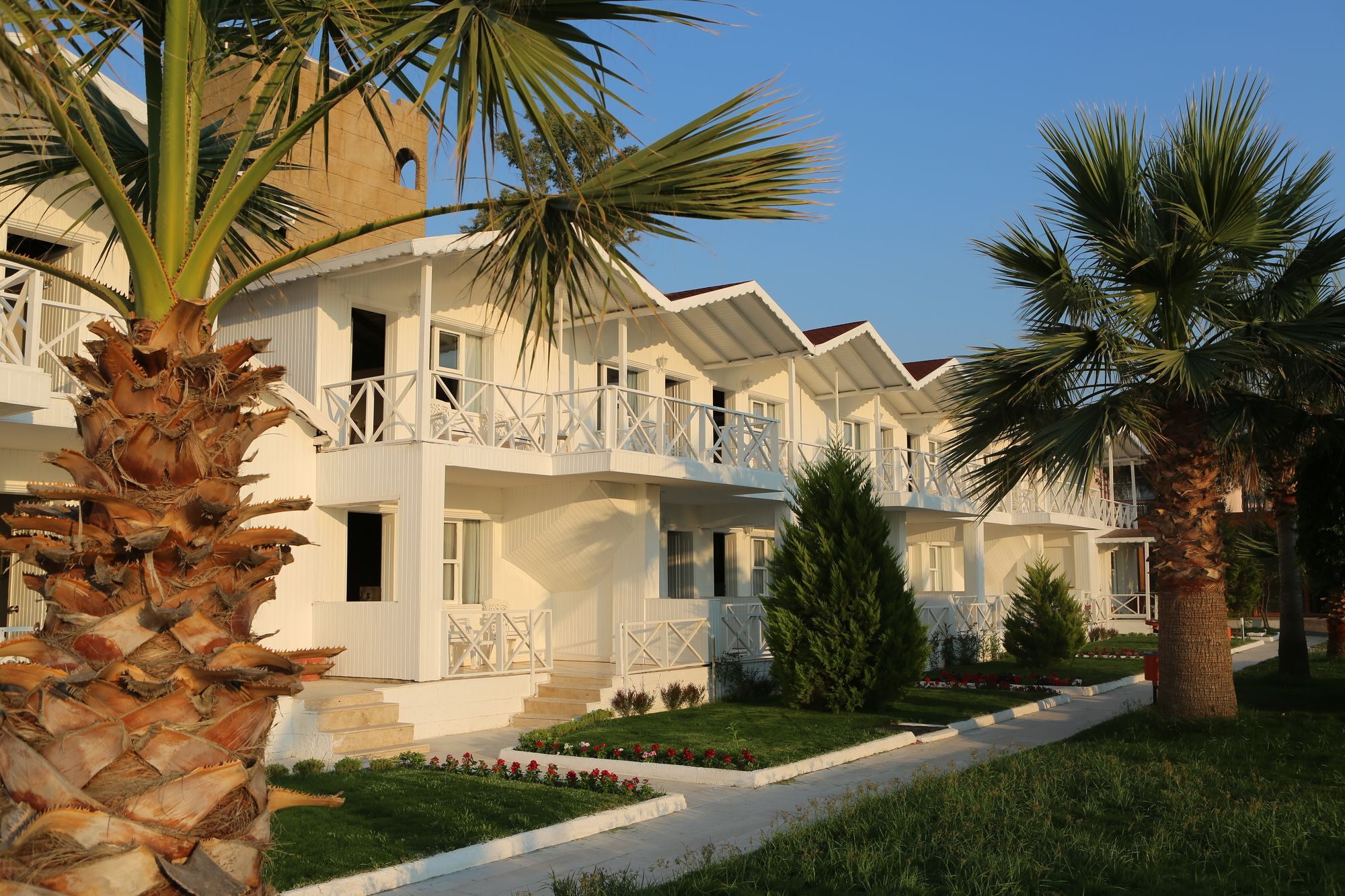 Risus Beach Resort Hotel Kusadası Exterior foto